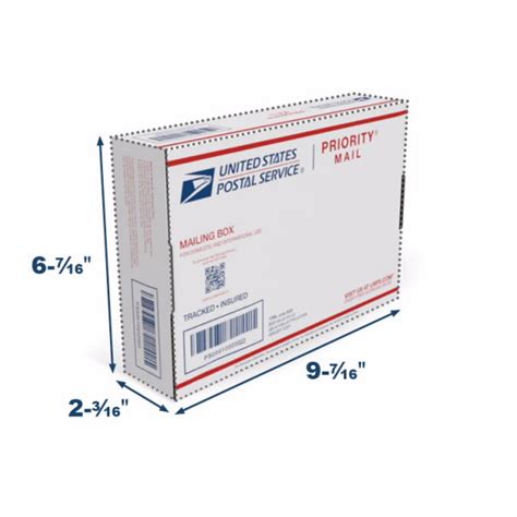 usps small metal mailing box|smallest usps package.